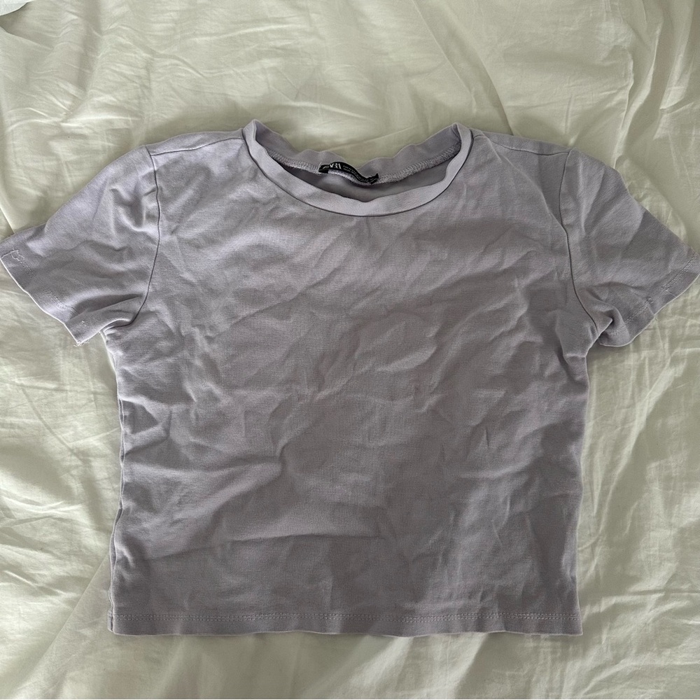Zara Purple Top